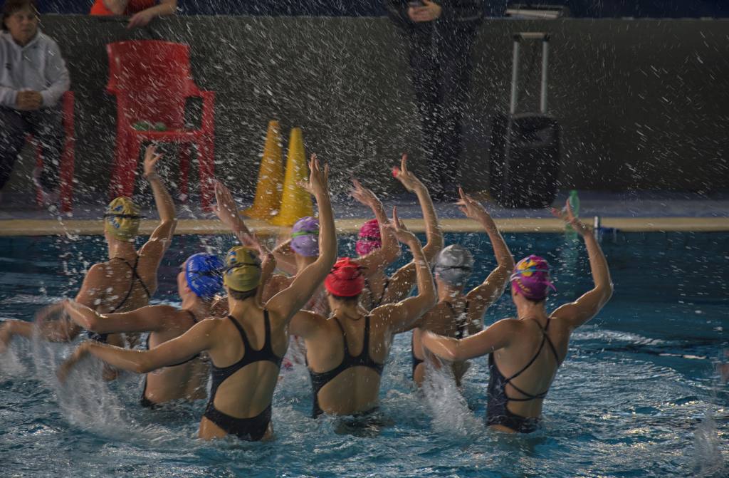 Incontro con la Nazionale Ucraina di Nuoto Sincronizzato